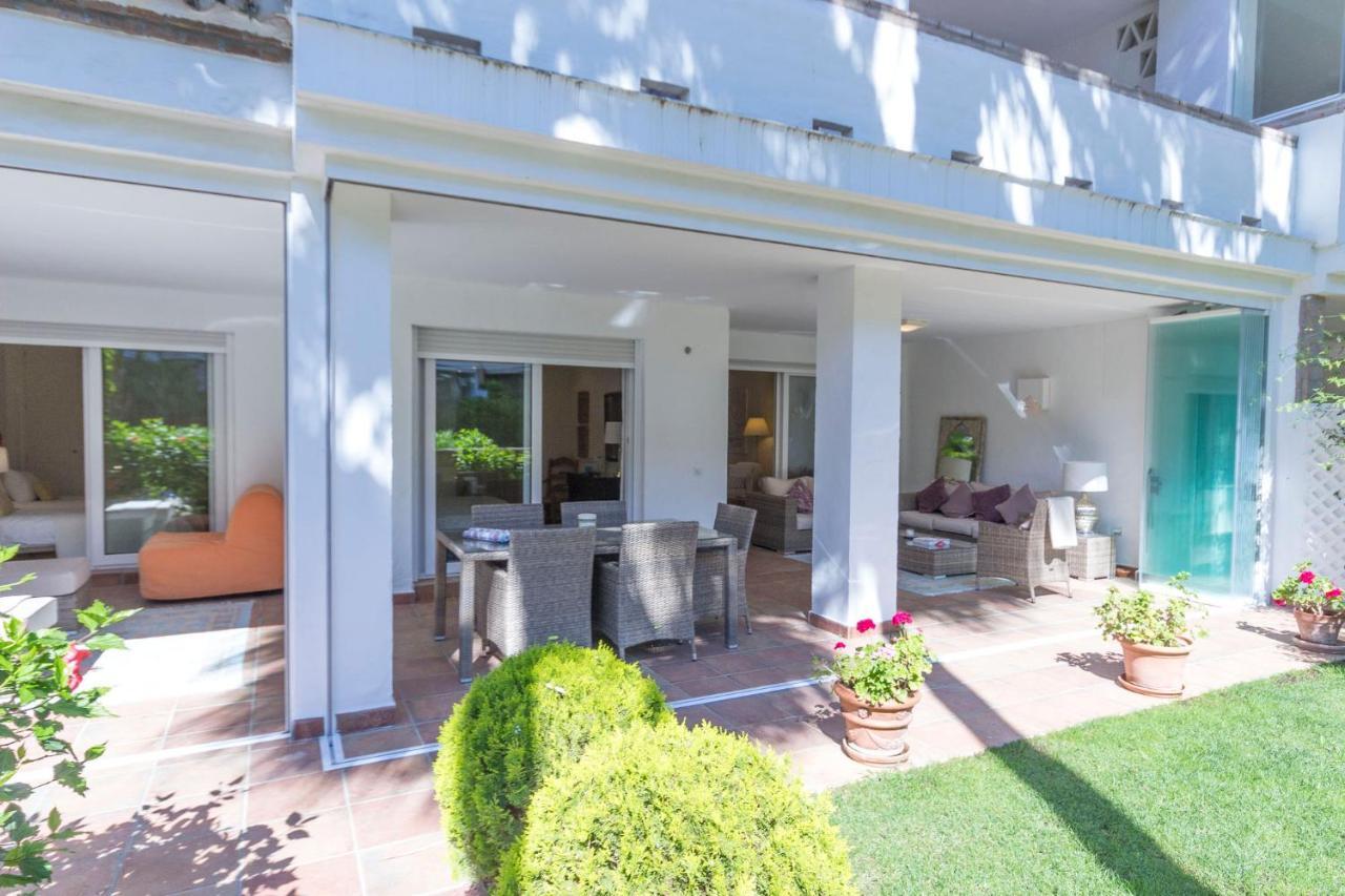 Canas Beach, Ground Floor First Line Beach, Golden Mile Apartment Marbella